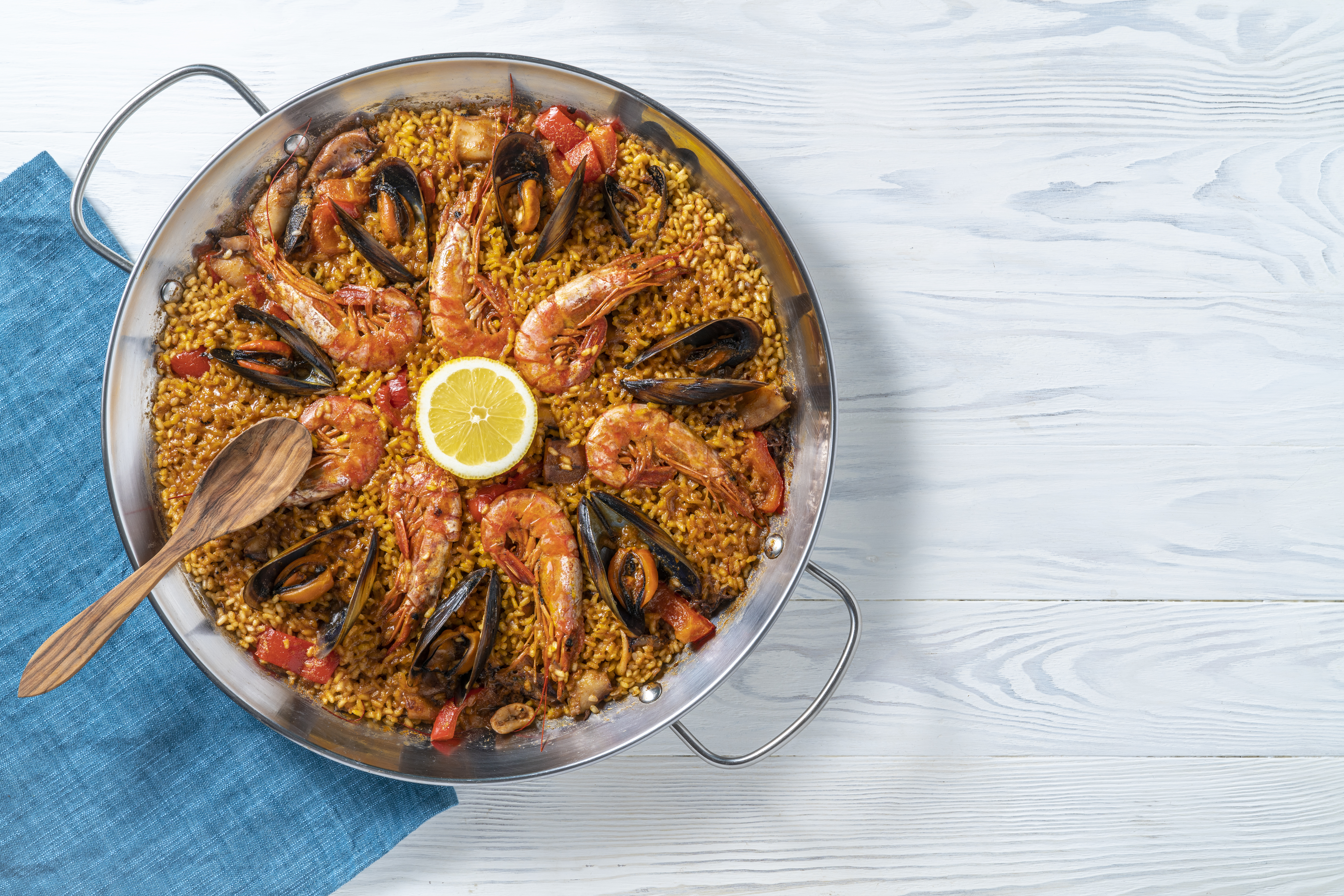 Paella de mariscos