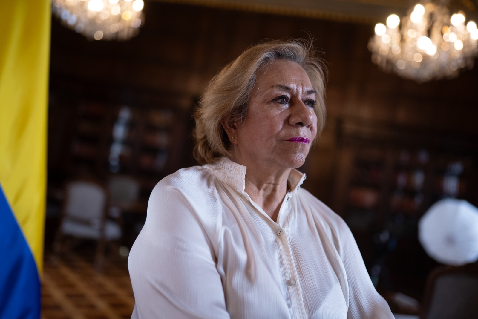 La canciller Rosa Villavicencio.
