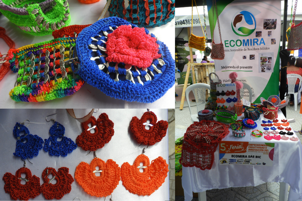 Manualidades de las madres de Ecomira.