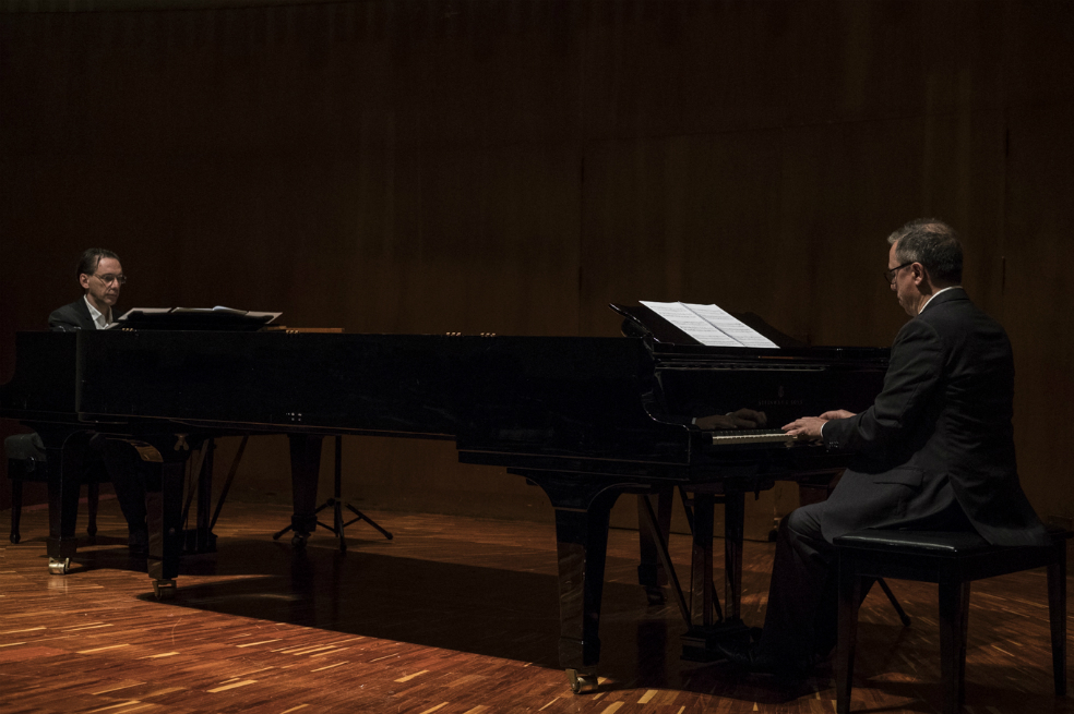 Mário Laginha y Pedro Burmester: 176 teclas o una pequeña orquesta
