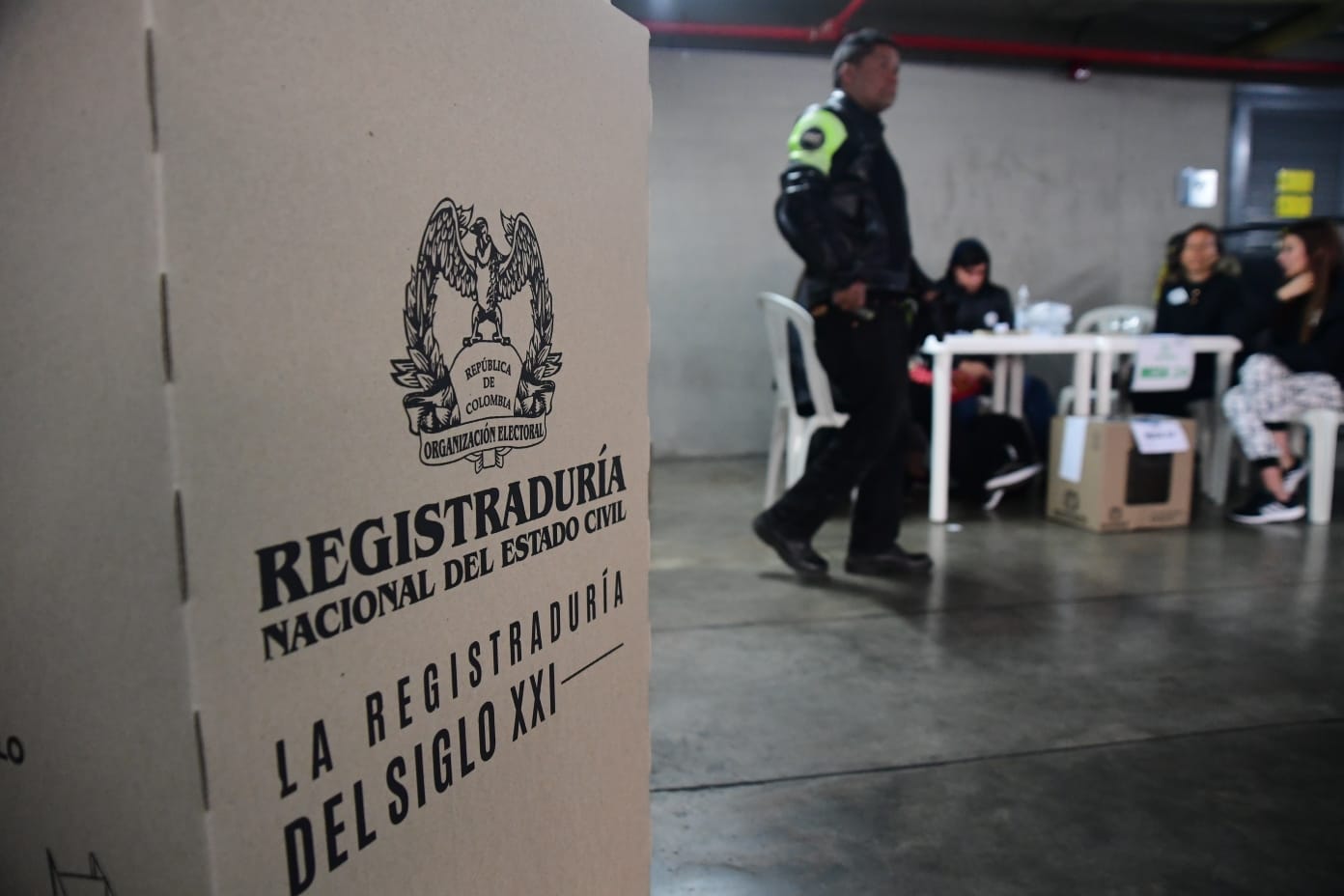 Fueron varias las escenas que se presentaron durante el desarrollo de la jornada electoral en la ciudad de Bogotá.