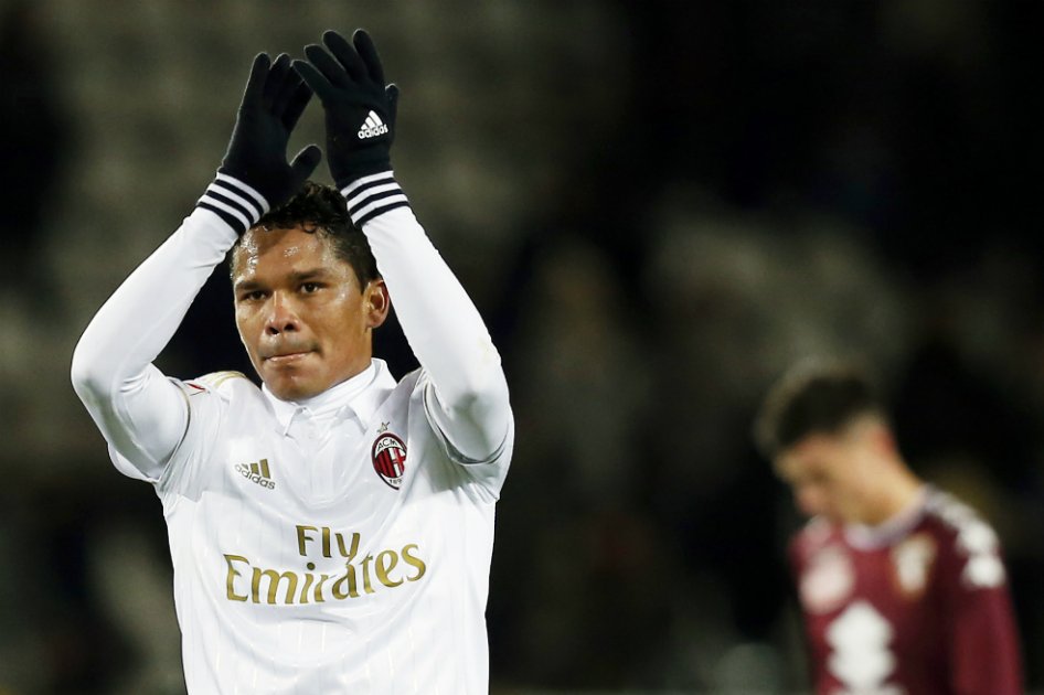 Bacca llegó a su séptima anotación en la Serie A. / AFP