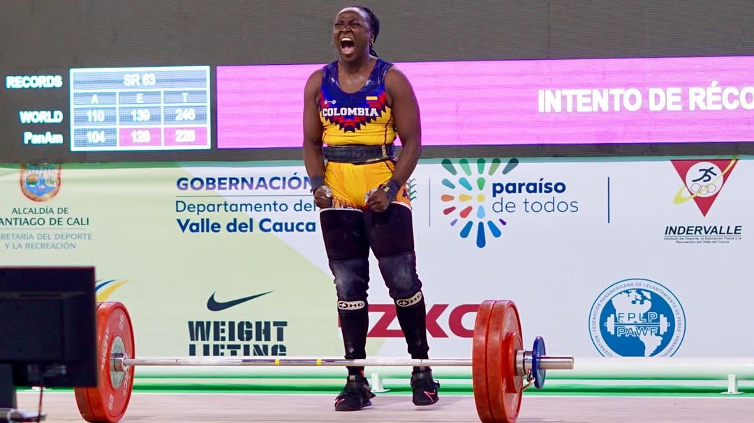 Yenny Sinisterra logró las primeras medallas de Colombia en el mundial de pesas