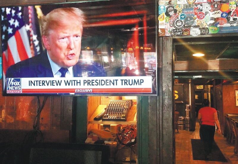 Trump va de nuevo por el “rating” en TV
