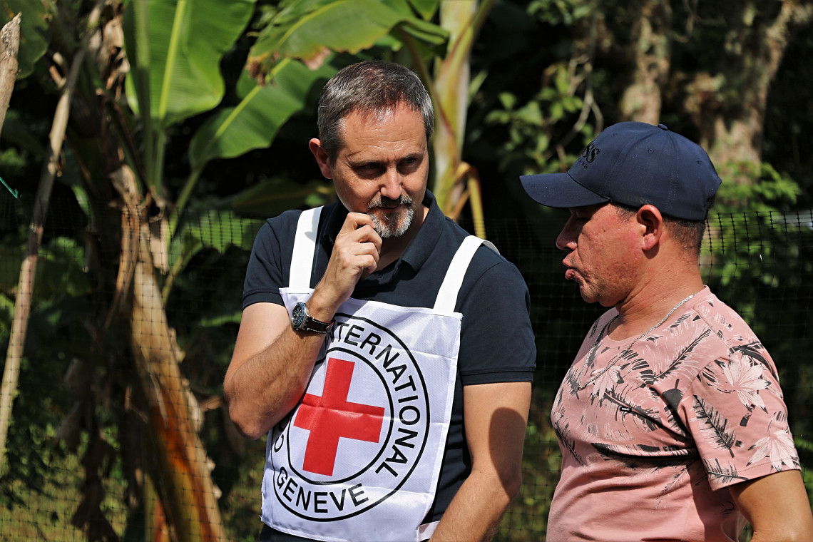 Lorenzo Caraffi, jefe del CICR en Colombia