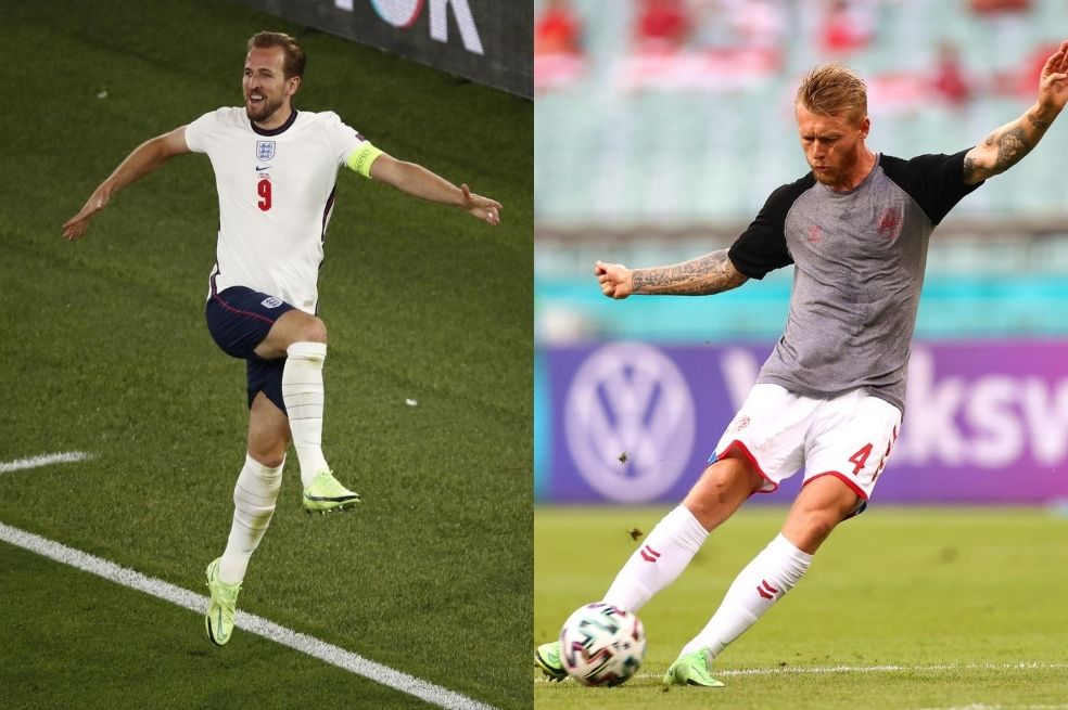 Kane y Kjaer, los capitanes que buscan con Inglaterra y Dinamarca ir a la final