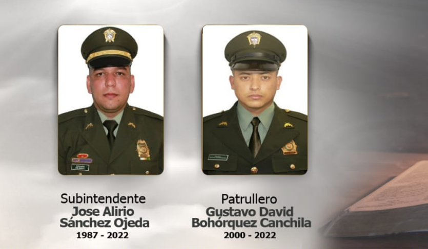 Ofrecen $200 millones para identificar asesinos de los dos policías en Bosa