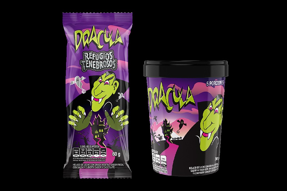 Paleta Drácula: la historia del icónico helado de Halloween