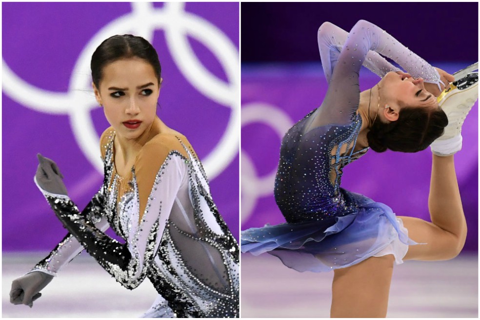 Las dos estrellas de 15 y 18 años del patinaje artístico sobre hielo en los Olímpicos