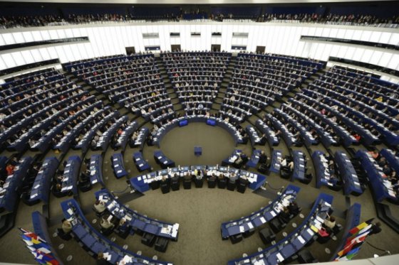 Vista general de los miembros del Parlamento Europeo durante una sesión plenaria en Estrasburgo (Francia). /Archivo EFE