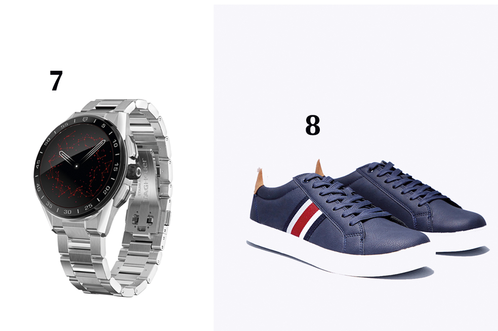Reloj y zapatos para regalar a papá
