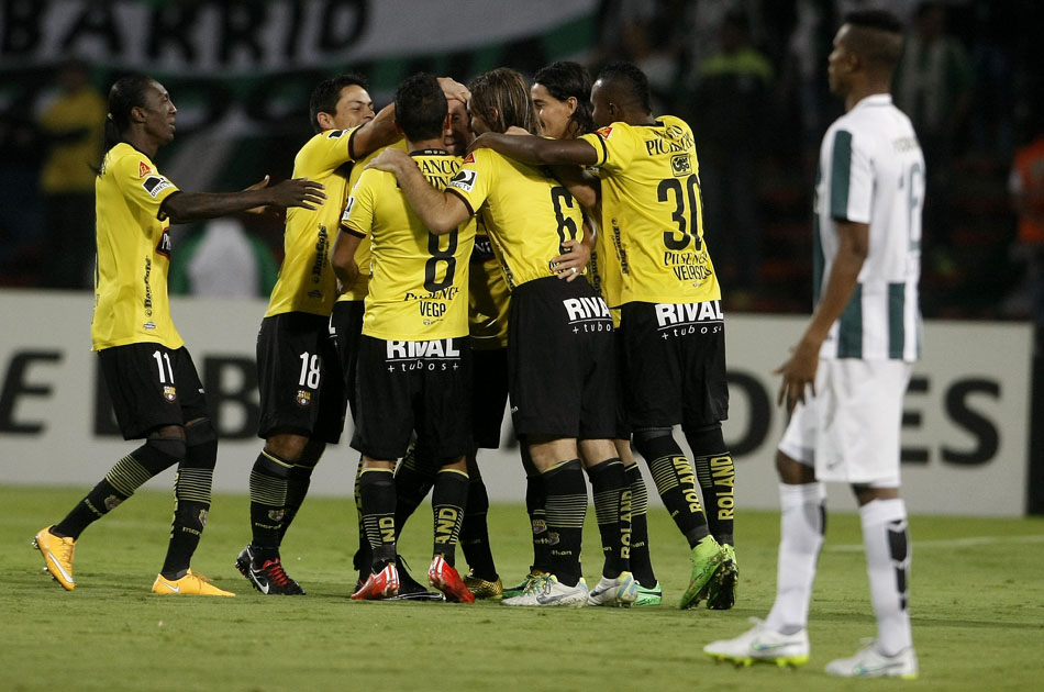 Nacional cayó en Medellín ante Barcelona por la Copa Libertadores