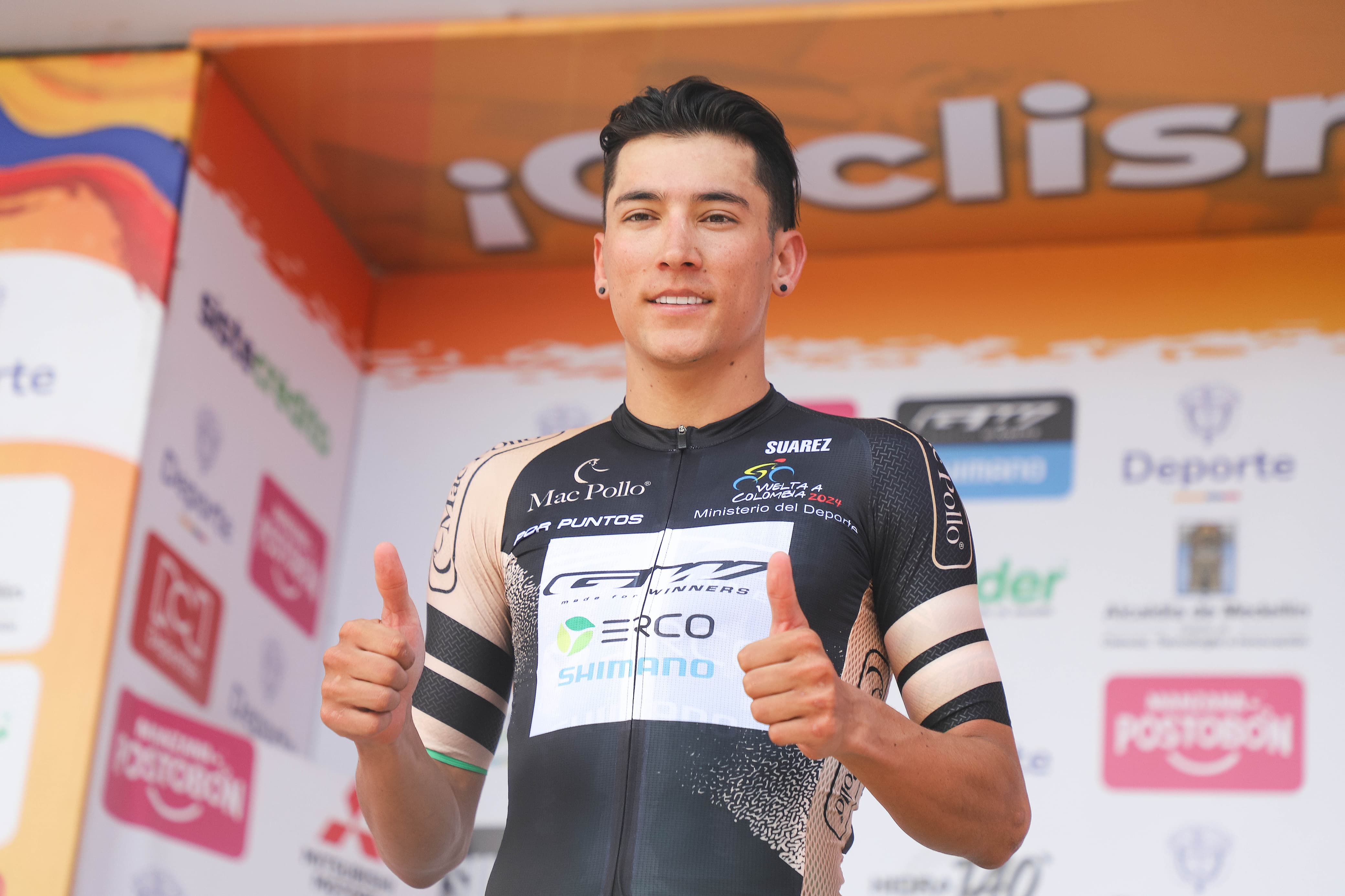 El buen paso de Alejandro ‘El Poni’ Osorio en la Vuelta a Colombia
