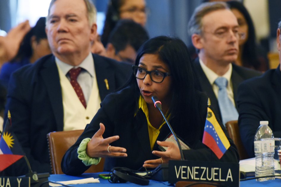 Venezuela alerta a OEA de que sanciones de EE.UU. preceden intervención militar