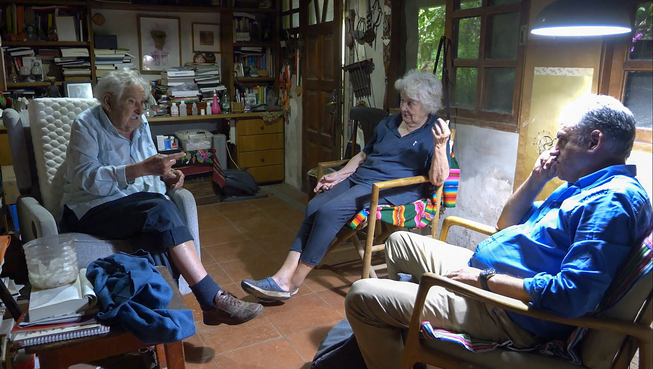 Pepe Mujica con líderes Mundiales