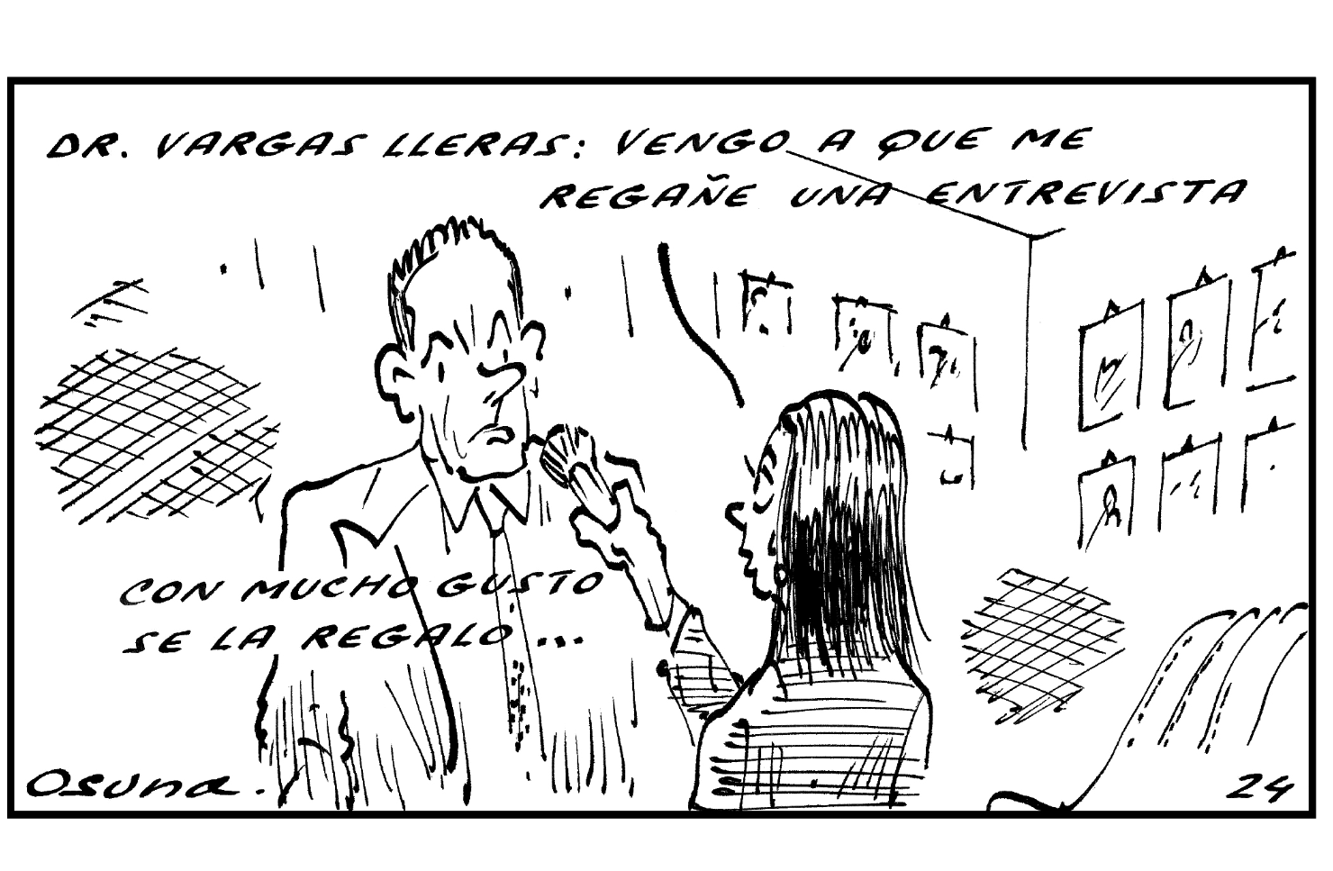 Vargas aceptó el reto
