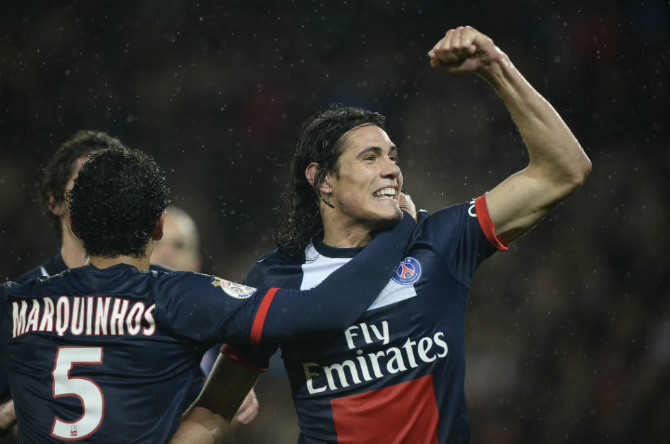 Con doblete de Cavani, PSG goleó en la duodécima fecha de Liga 1