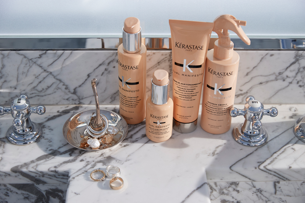 Cabello rizado, productos. CURL MANIFESTO de Kerastase