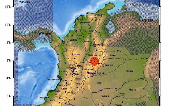 Sismo de 4.1 ocurrió en Gámbita, Santander