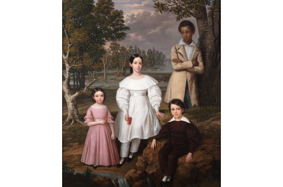 “Bélizaire y los niños Frey”, la curiosa pintura que adquirió el Met de Nueva York