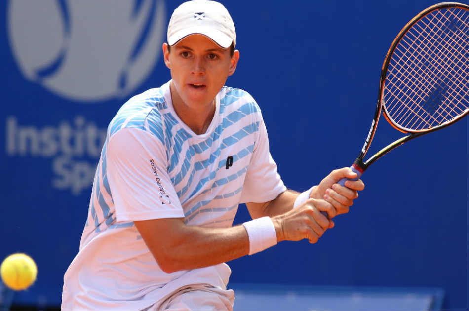 El colombiano Alejandro González, tenista 113 en el ranking mundial.