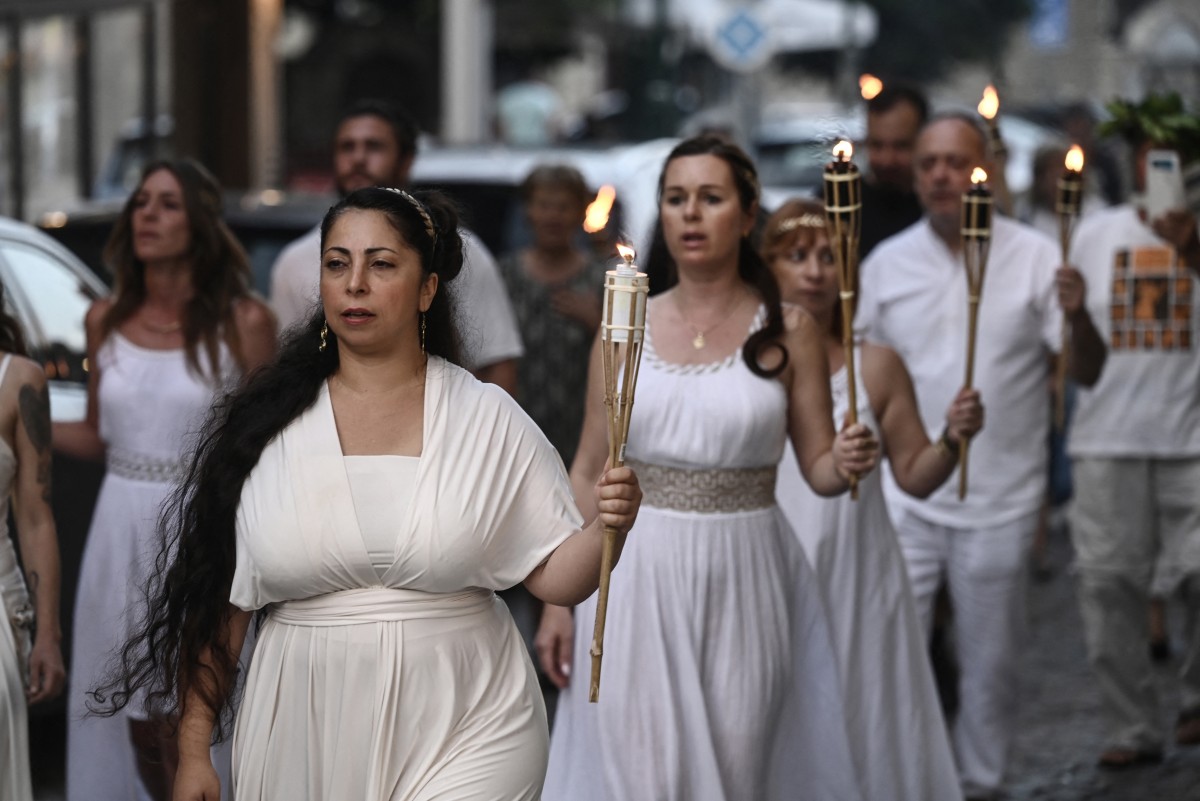 A los pies del monte Olimpo, celebran el legado de la antigua Grecia