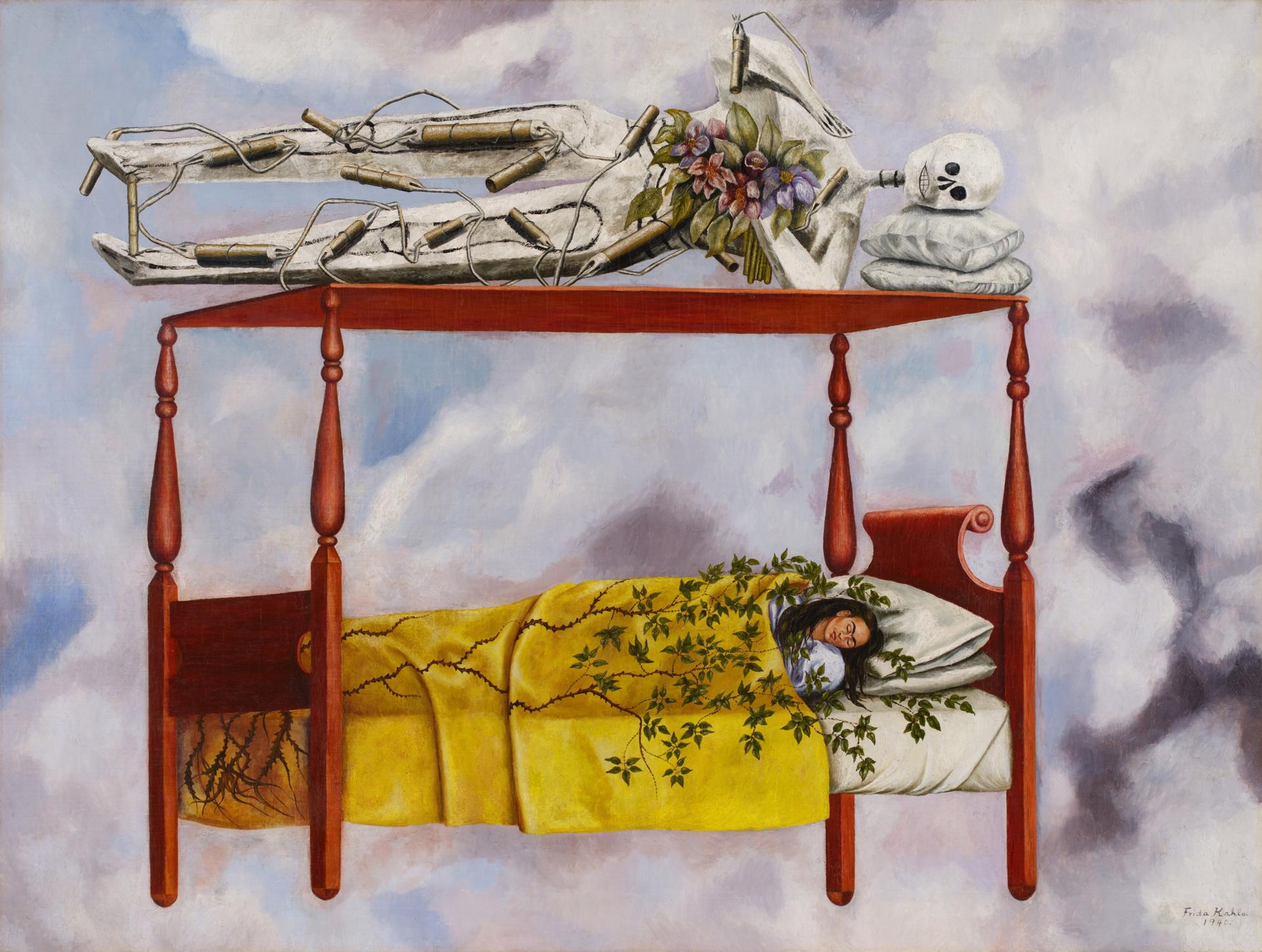 Una obra de Frida Kahlo se convirtió en la obra más cara hecha por una mujer: fue subastada por USD 54 millones