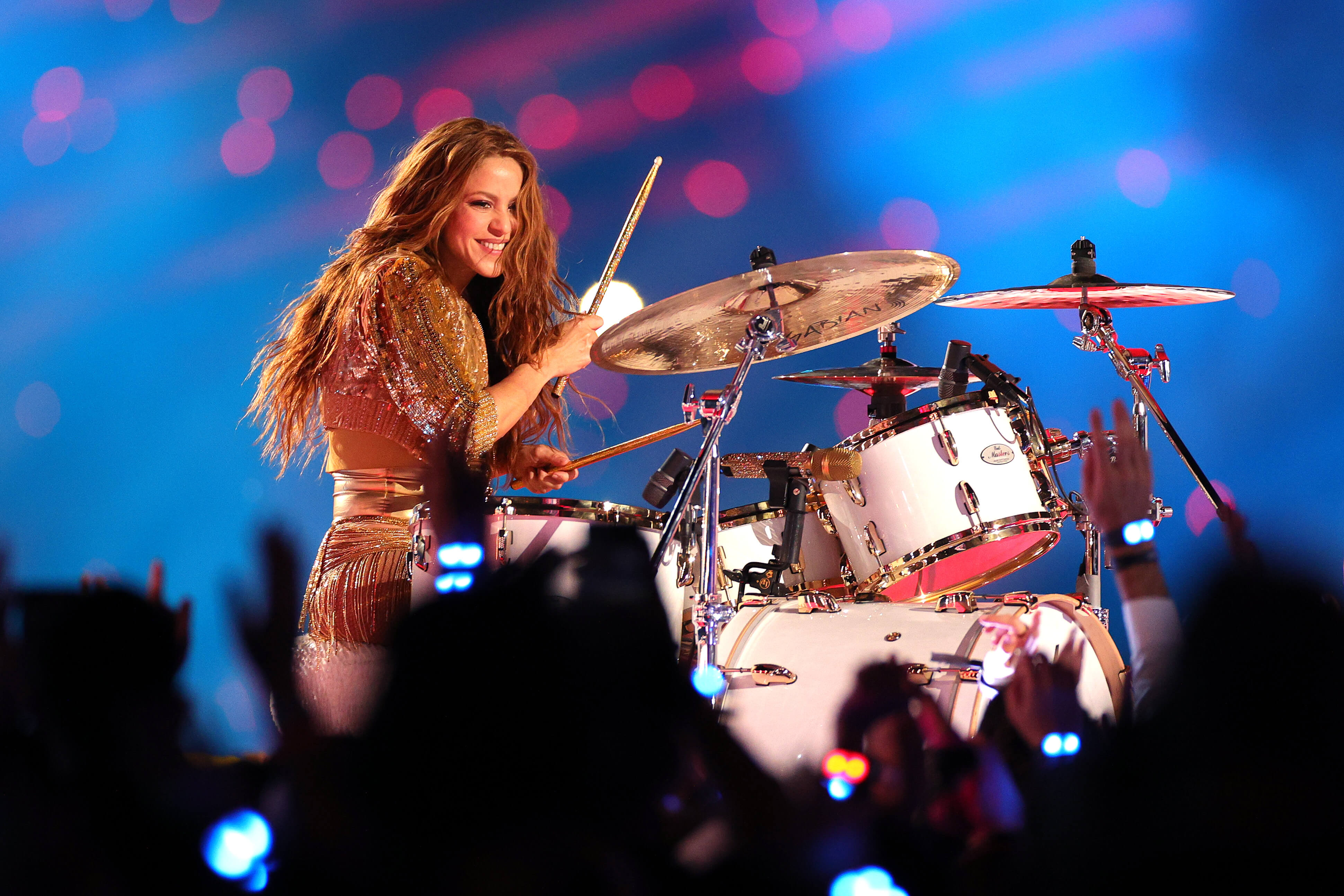 Shakira deslumbró en su presentación en el Super Bowl