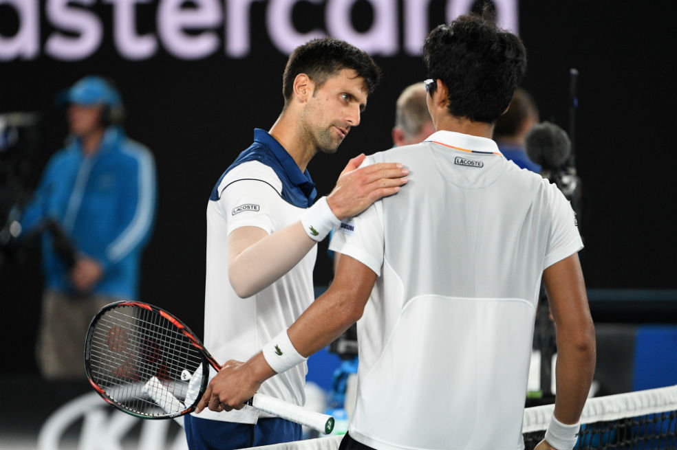 Djokovic, eliminado del Abierto de Australia por Chung Hyeon