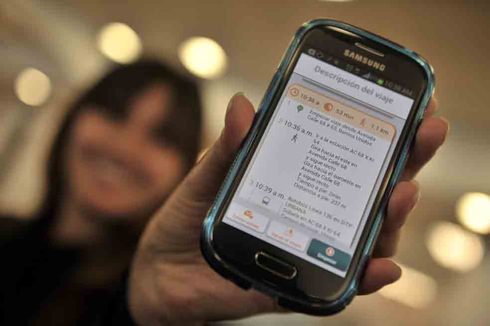 El SITP en su celular