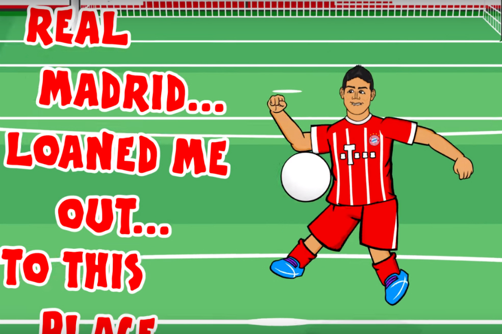 James Rodríguez protagonista en el video homenaje que le hizo la Bundesliga