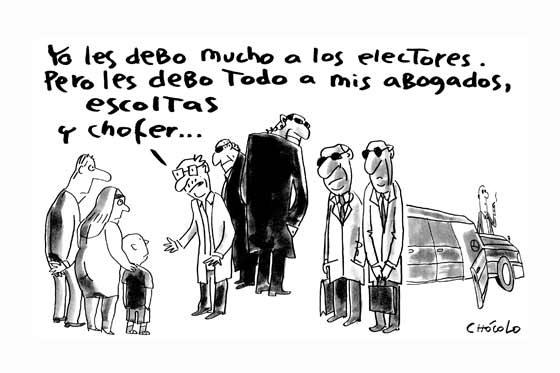 Les debo todo a mis abogados