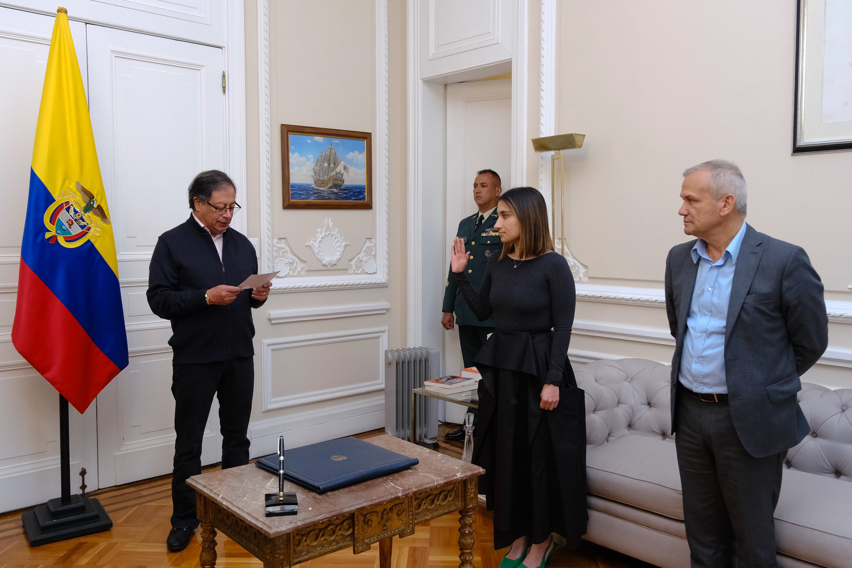 Laura Sarabia tardó 263 días en regresar a la Casa de Nariño junto al presidente Petro