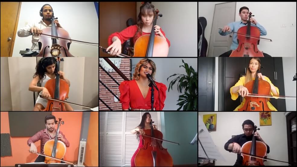 Adriana Lucía y la Filarmónica de Bogotá les cantan a los líderes sociales