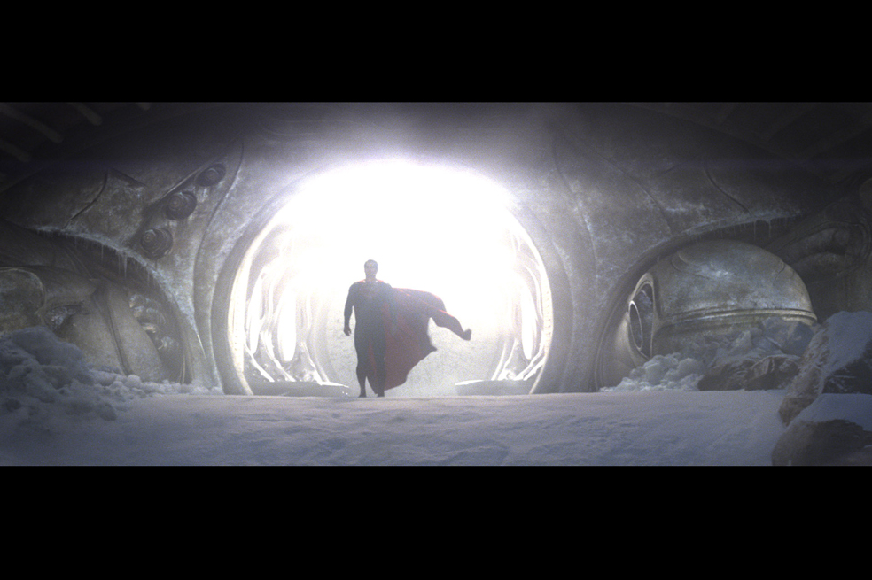 Superman se quita los calzoncillos