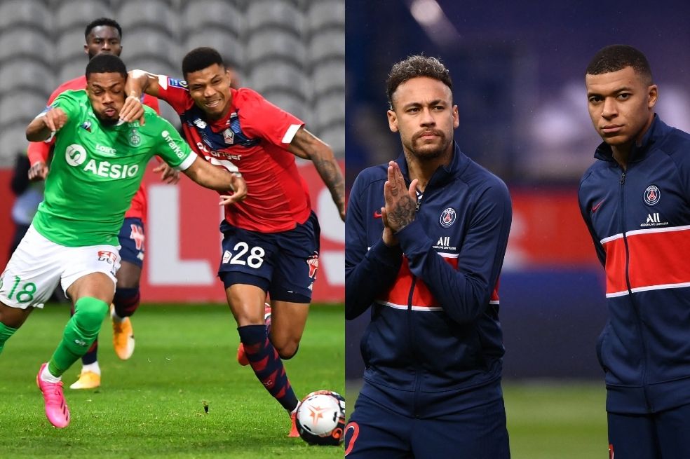 Lille empató, pero sigue arriba de PSG y está a un partido de ser campeón en Francia