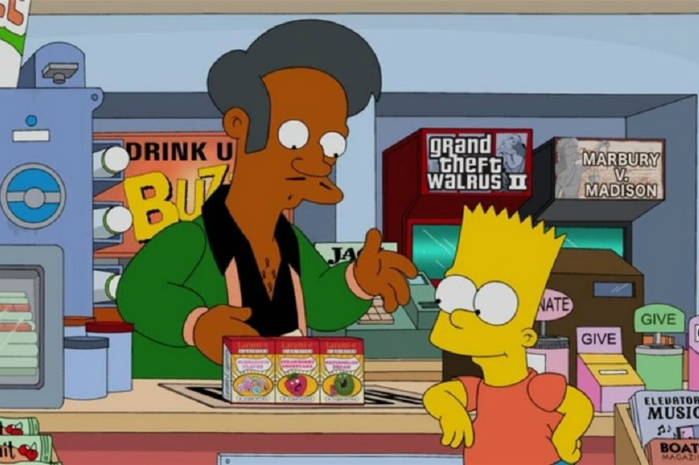 Los Simpson responden a la polémica sobre el personaje de Apu