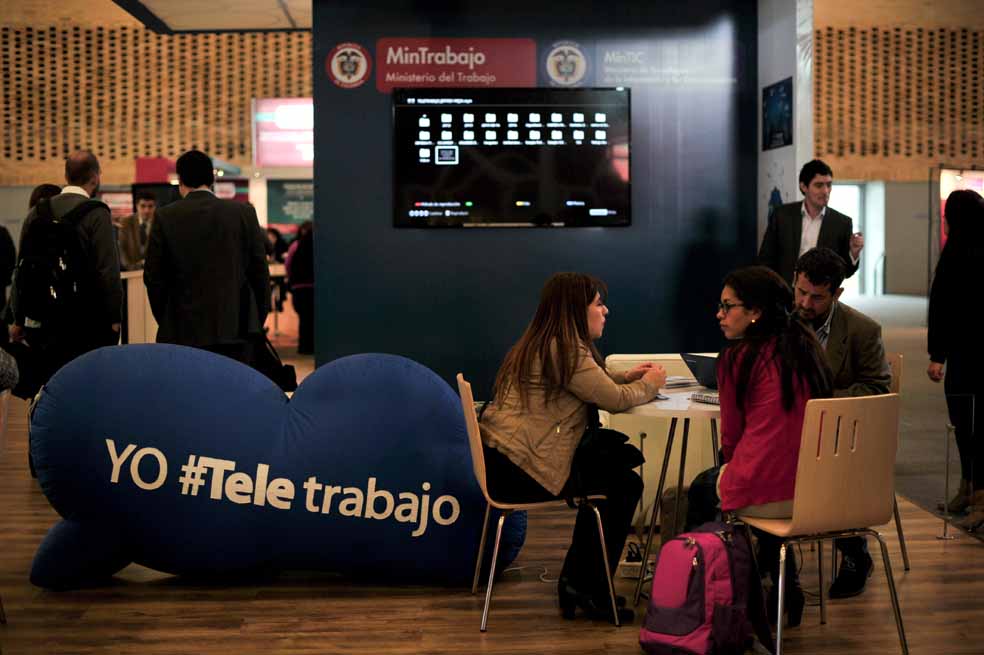 Feria de teletrabajo busca romper mitos