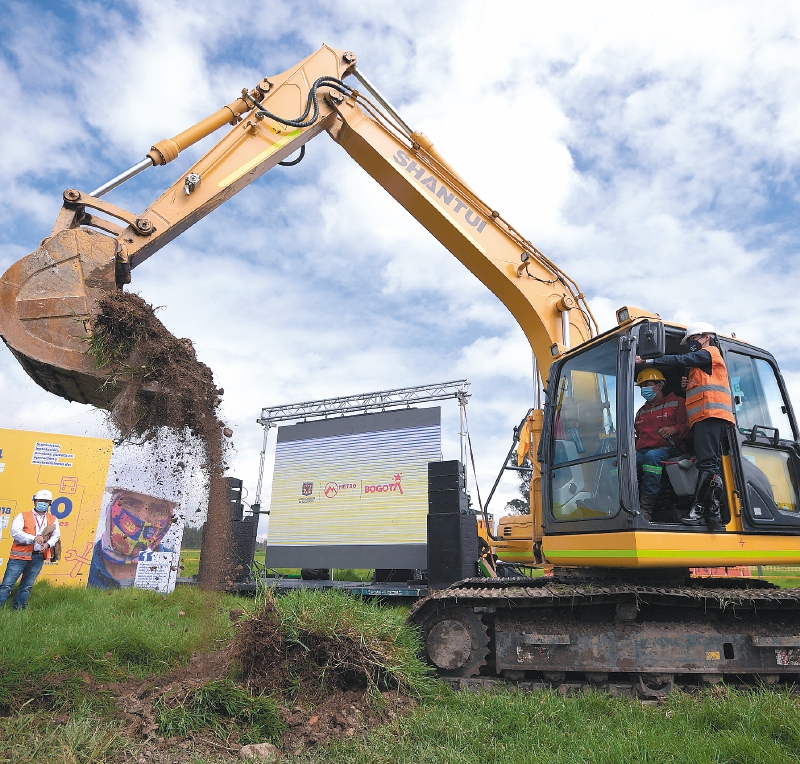 Así arrancó la construcción de la primera línea del Metro de Bogotá