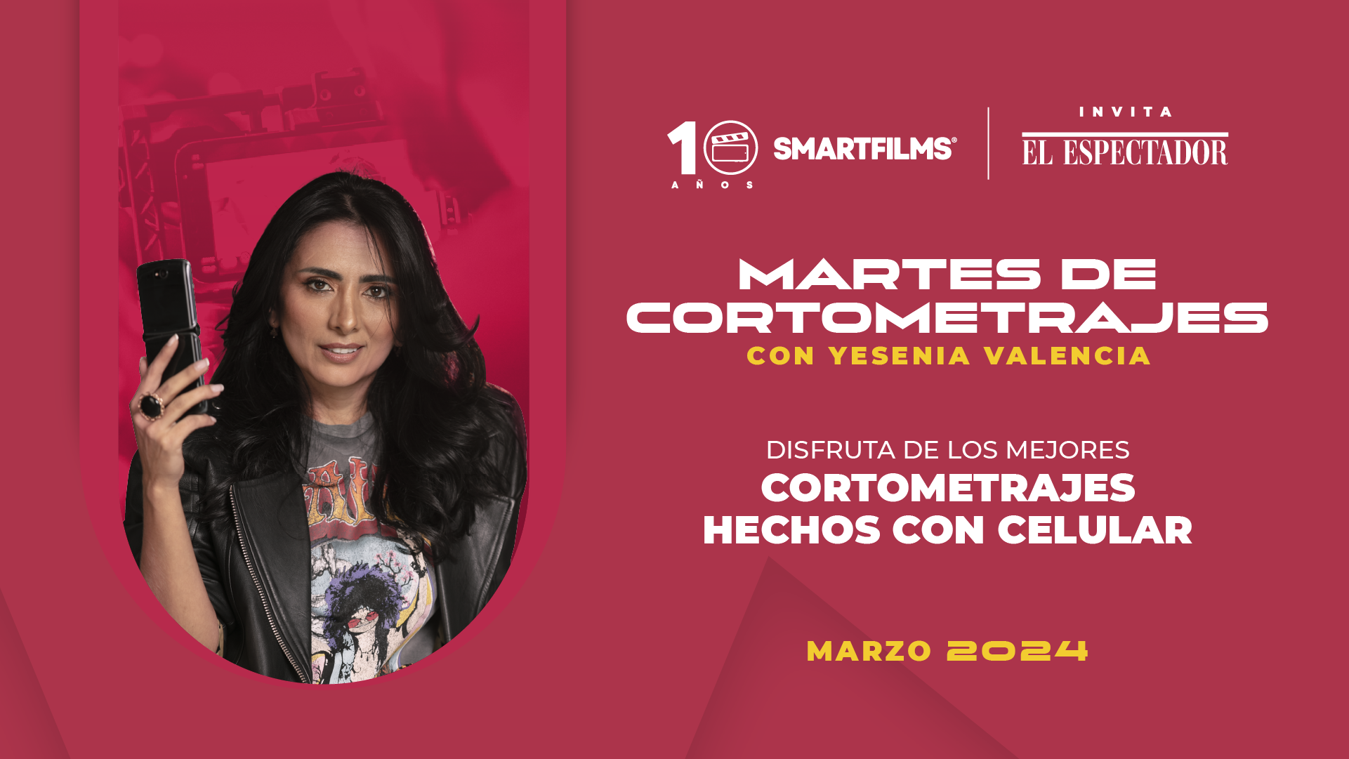 Martes de cortometrajes con Yesenia Valencia
