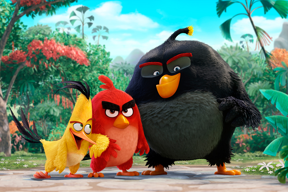 Personajes de «Angry Birds, la película»