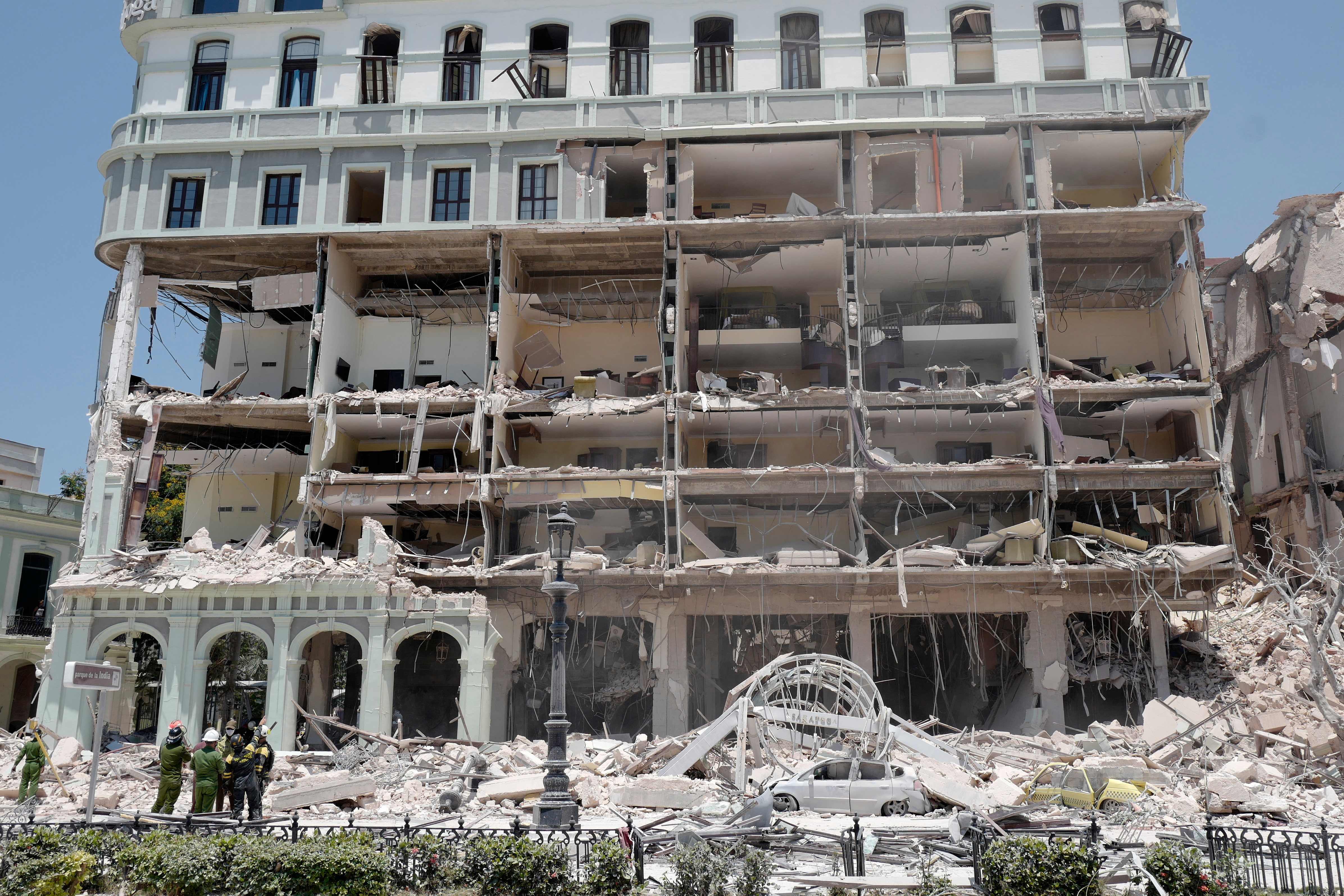 Explosión en el Hotel Saratoga en La Habana: varios muertos y heridos