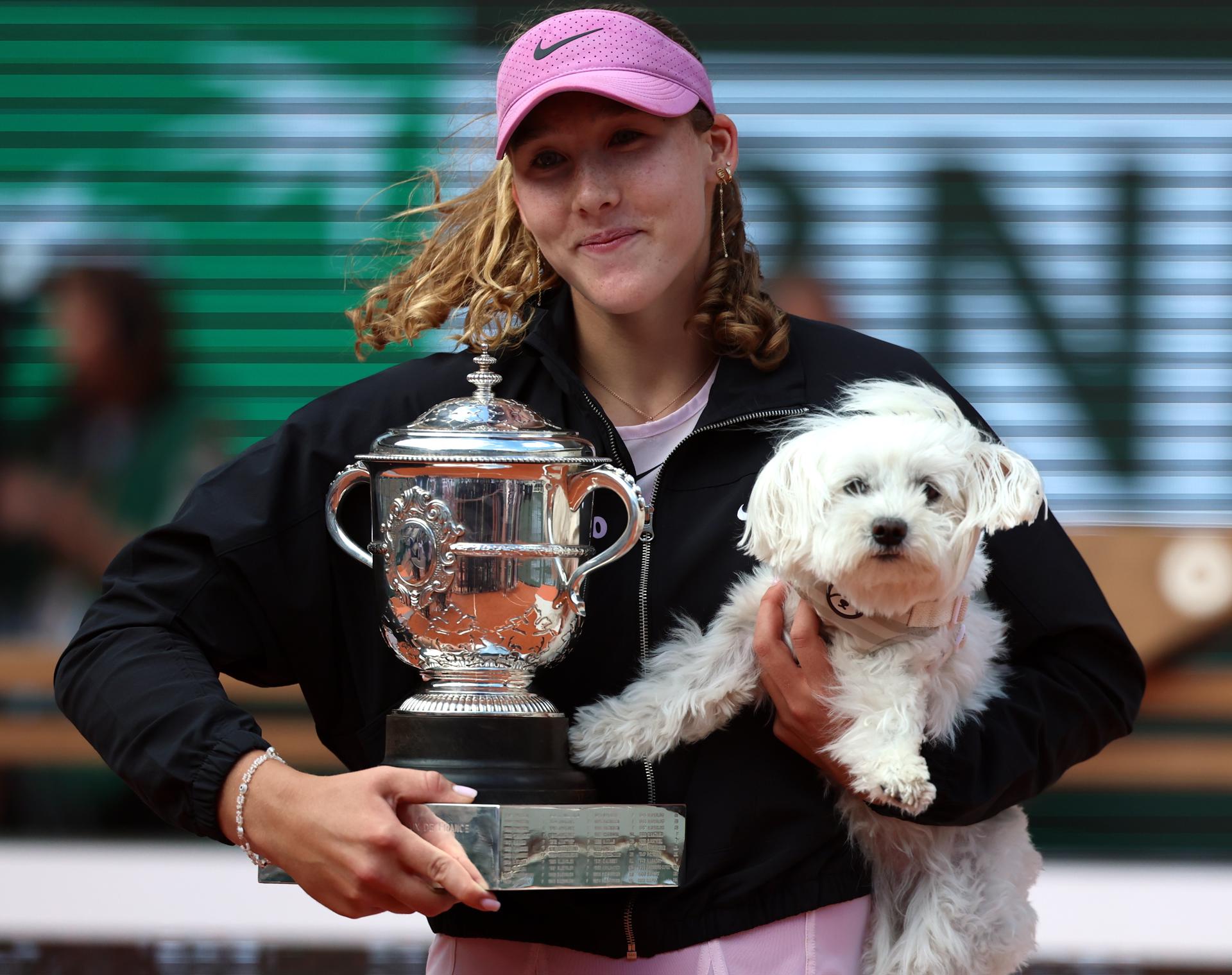 Mirra Andreeva ganó su primer Grand Slam al conquistar Roland Garros