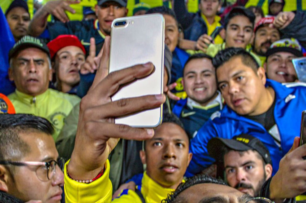 Andrés Ibargüen fue recibido como un ídolo en México.  / @ClubAmerica