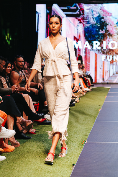 Mario Hernández inauguró el Santander Fashion Week con El Camino