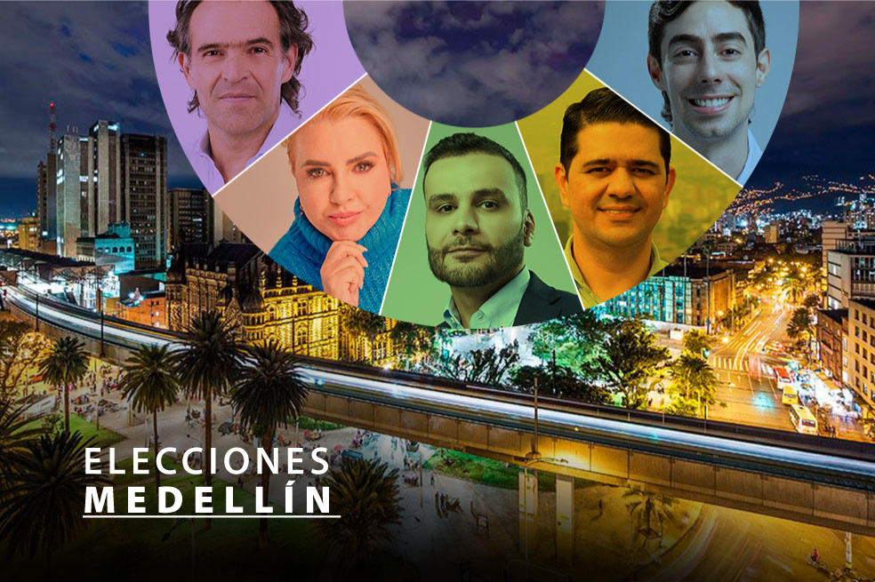 Pulso por la Alcaldía de Medellín: Fico Gutiérrez, Correa y Upegui marcan la pauta