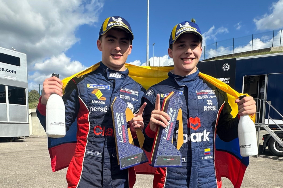 Jerónimo Berrío y Pedro Juan Moreno ganaron en en Mugello