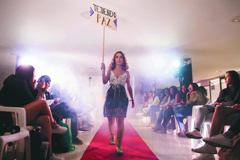 #YoHagoPaz haciendo de la moda un acto político