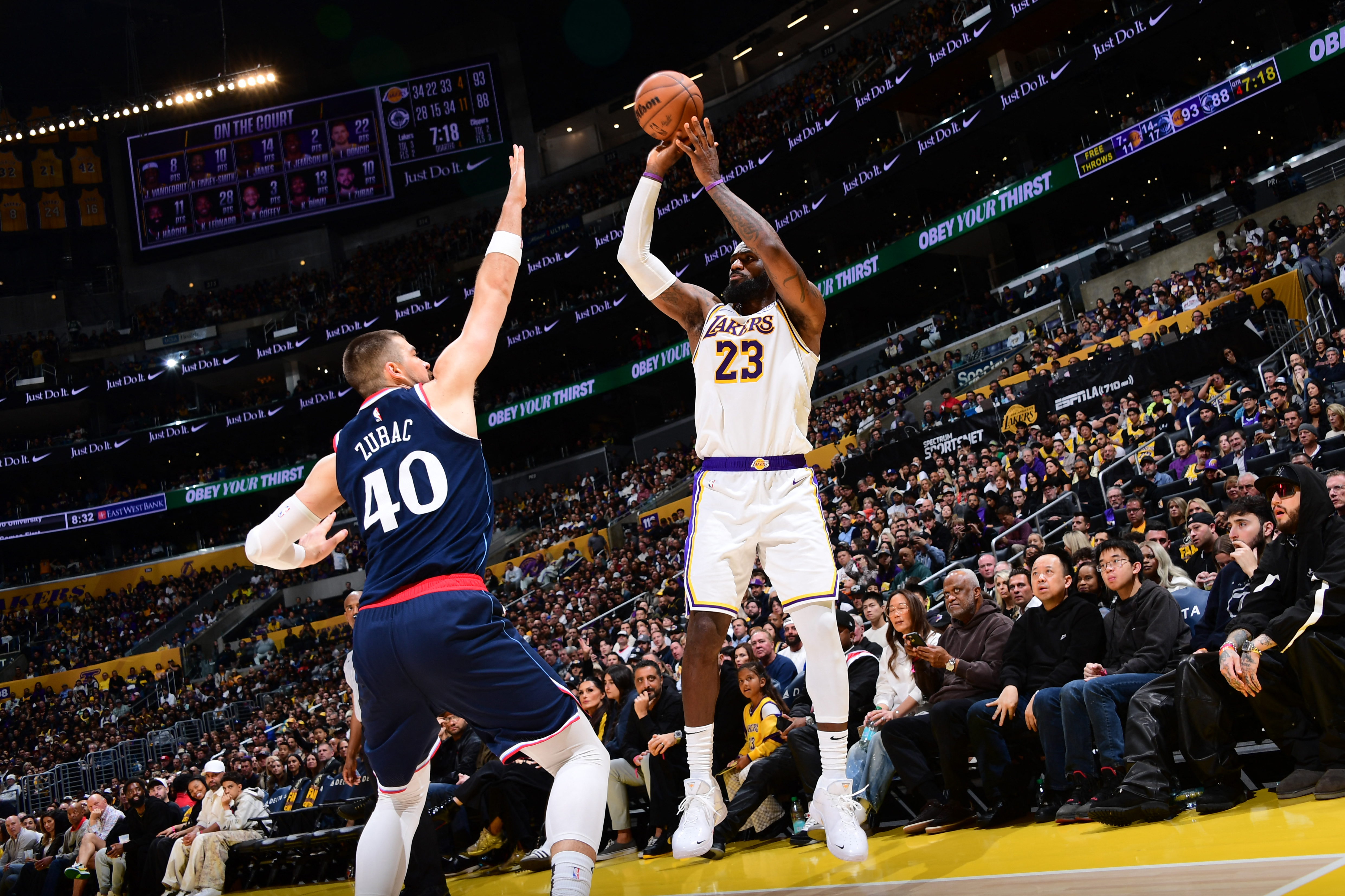 LeBron James, a un punto de los 50.000: estos son los máximos anotadores de la NBA