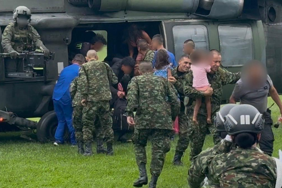 Así fue el operativo que permitió rescatar a cinco menores de edad en Caquetá